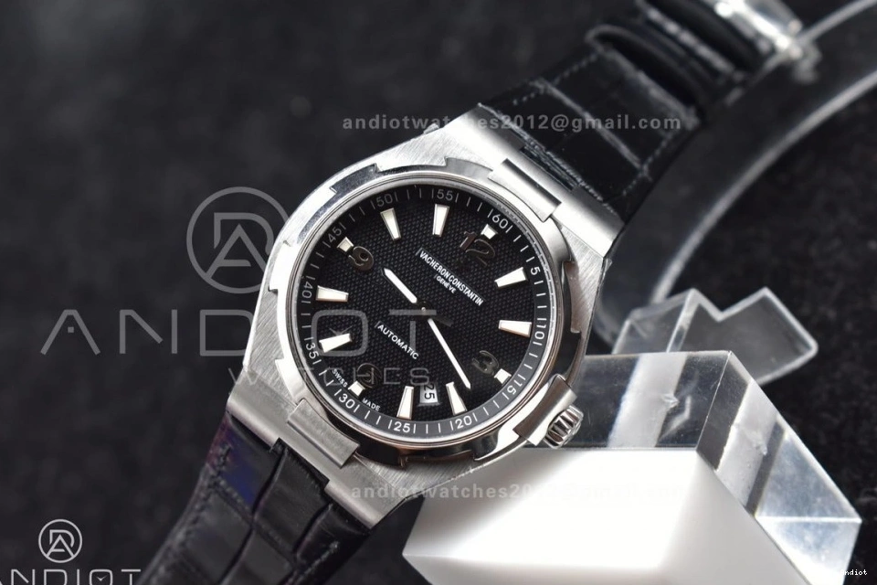 Black Dial on Black Maker Strap Rubber 8F SS Overseas 0501